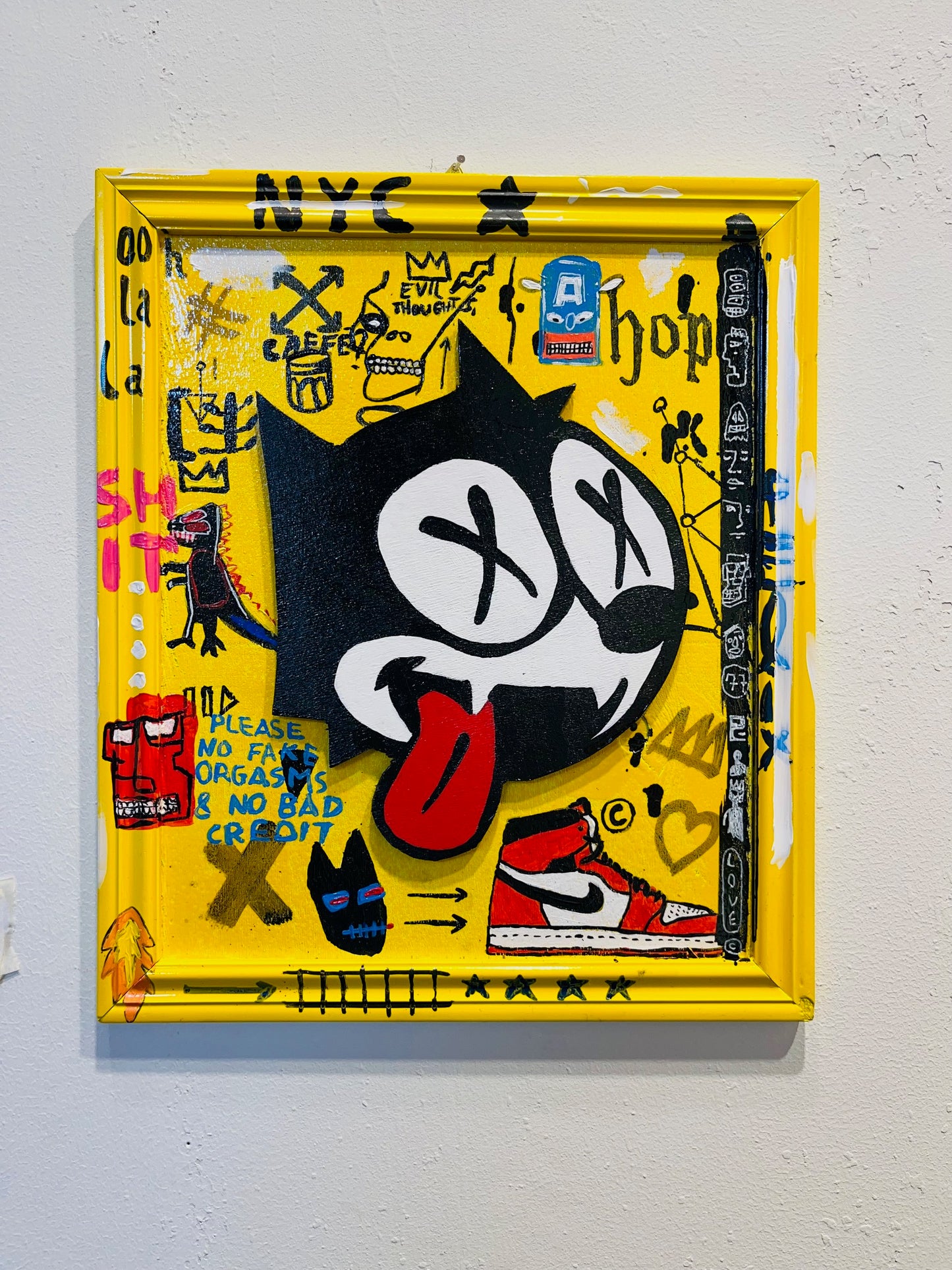 Felix the cat graffiti ON COMMISSION