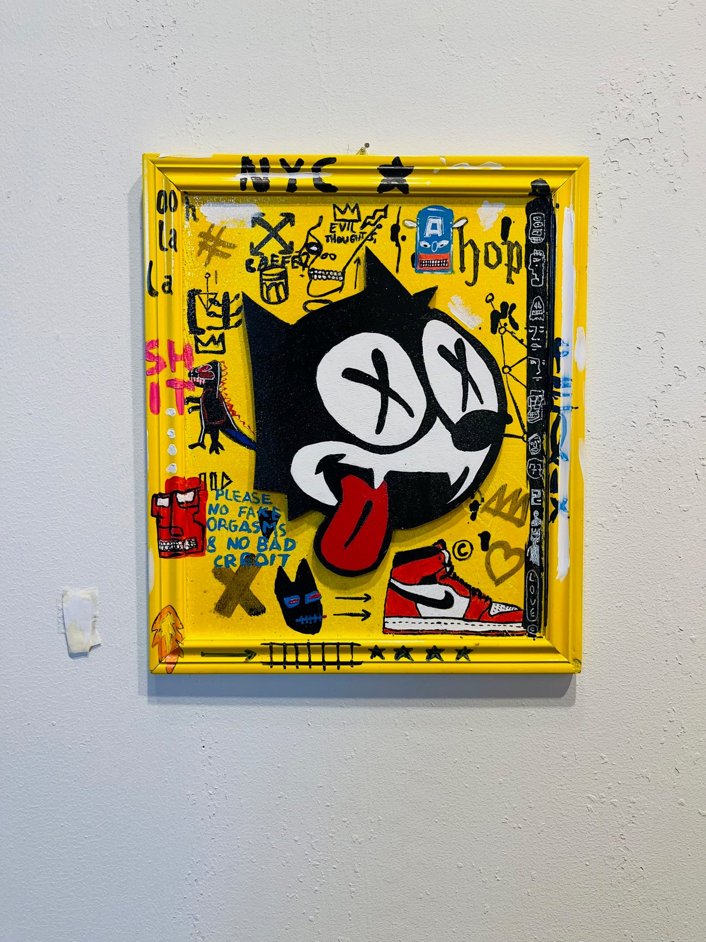 Felix the cat graffiti ON COMMISSION
