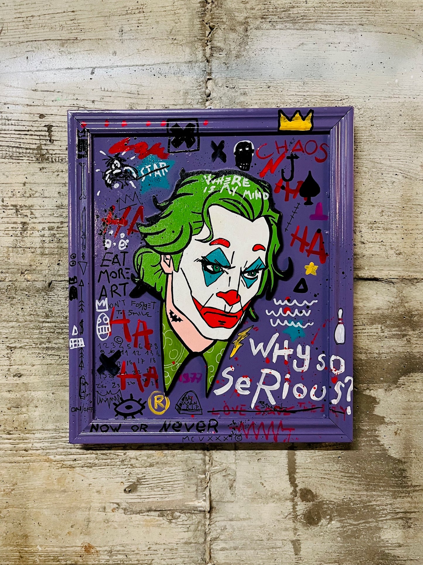 Joker in the purple