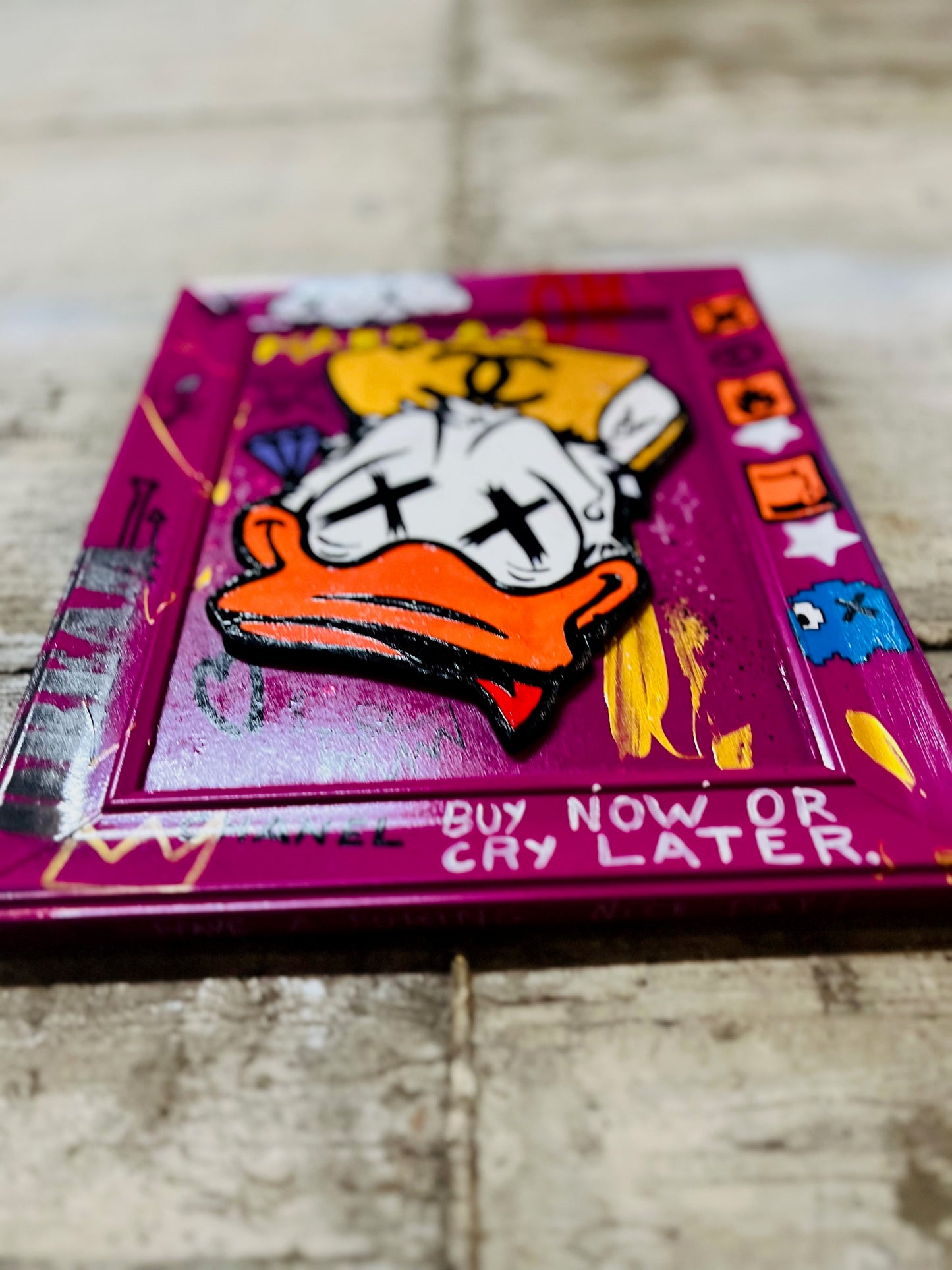 Crazy donald duck