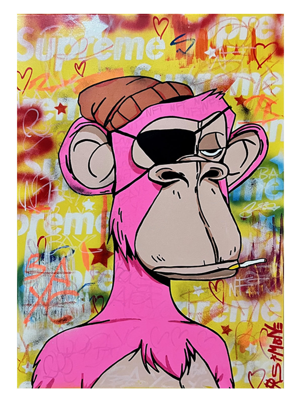 Bored Ape VS Supreme