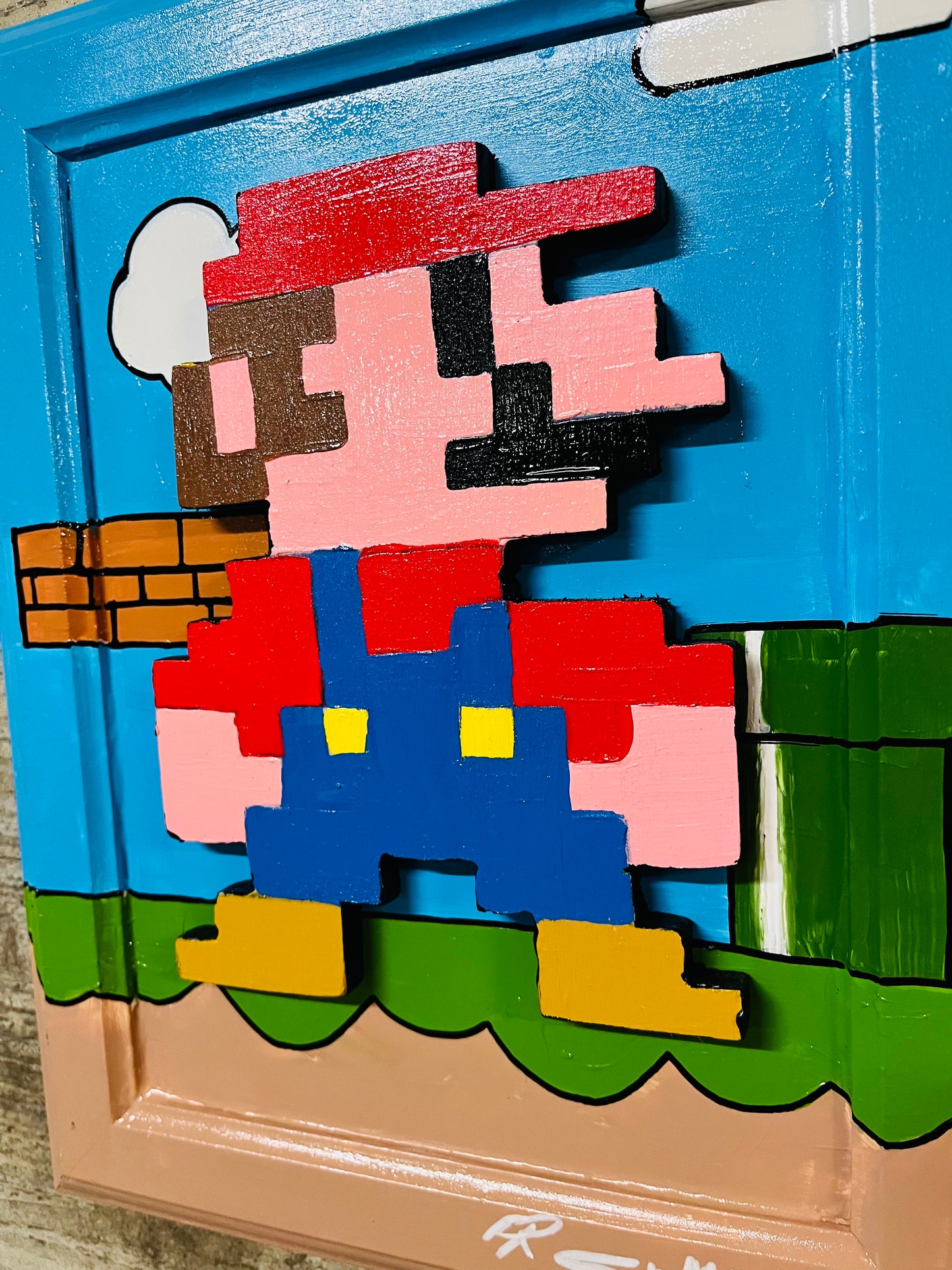 Super Mario 3d Pixel (NOW ON COMMISSION)