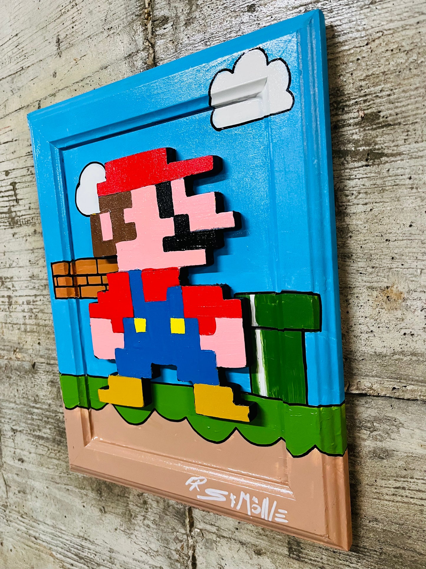 Super Mario 3d Pixel (NOW ON COMMISSION)