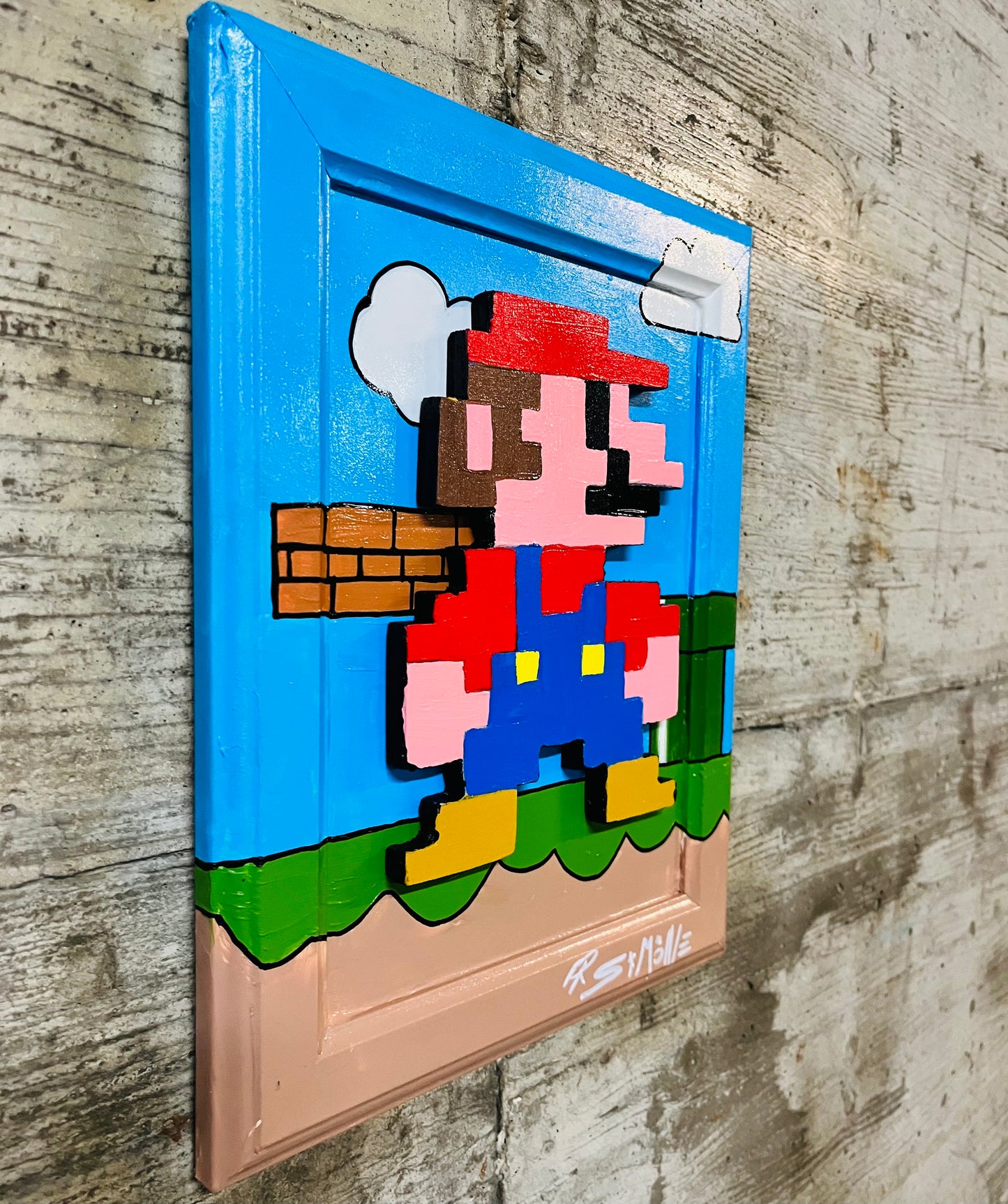 Super Mario 3d Pixel (NOW ON COMMISSION)