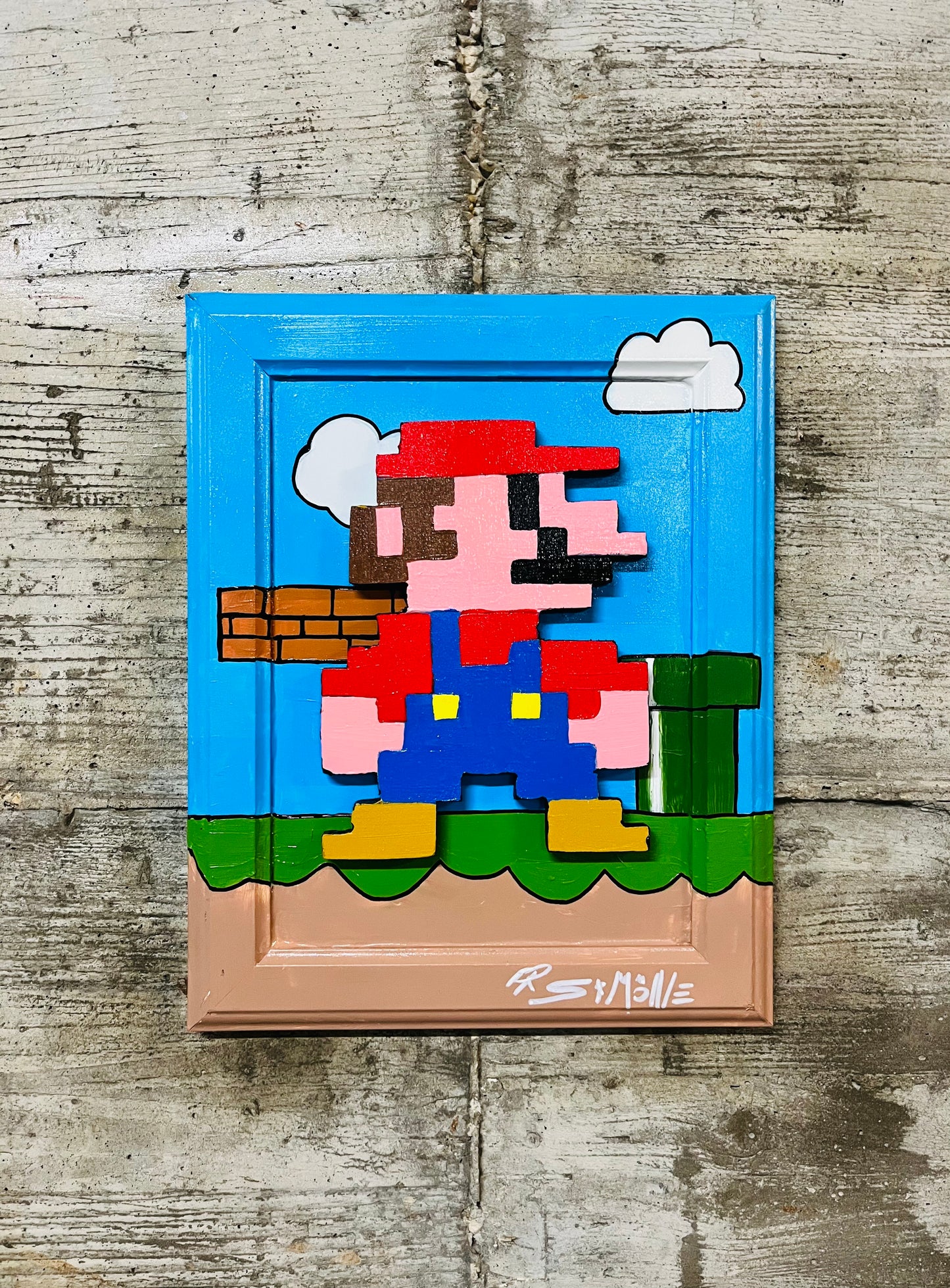 Super Mario 3d Pixel (NOW ON COMMISSION)