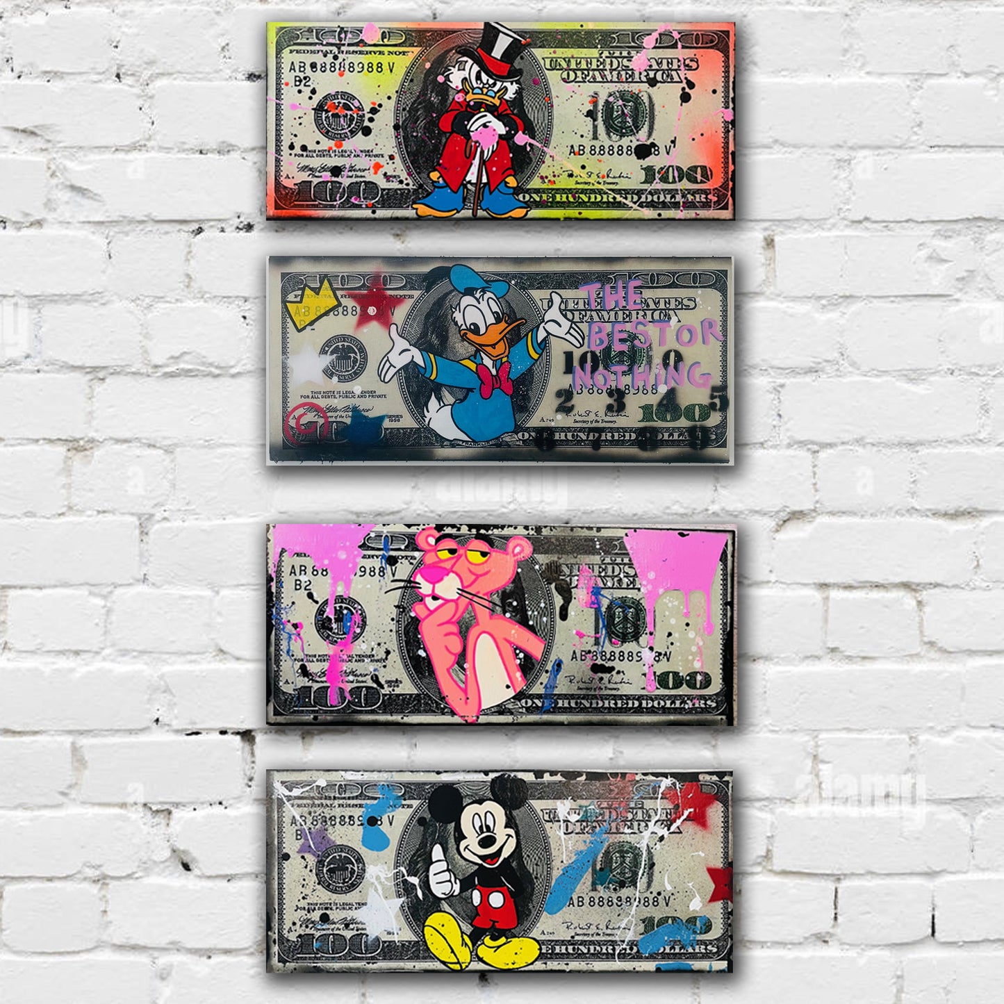 100 Dollar collection -Donald Duck