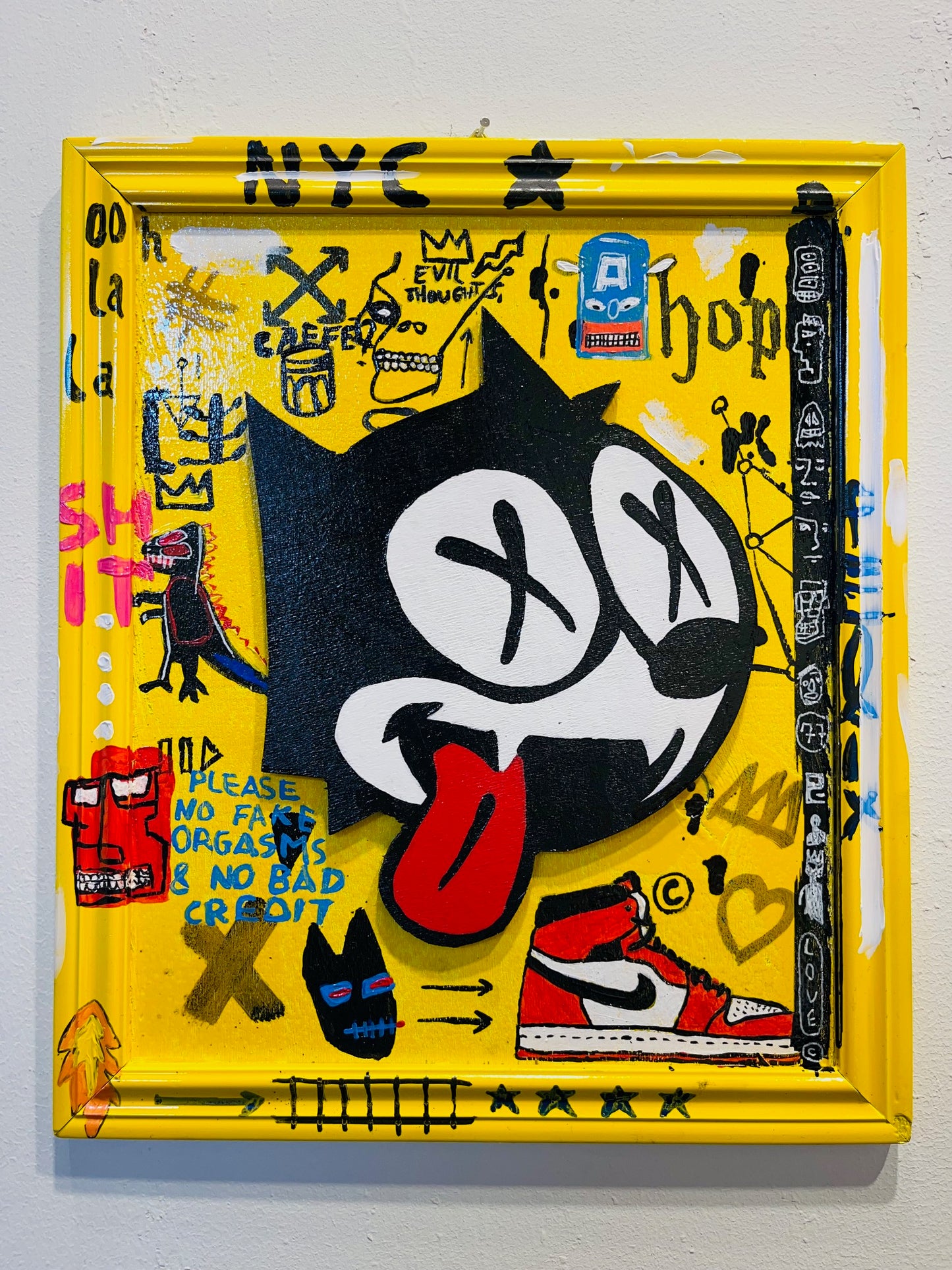 Felix the cat graffiti