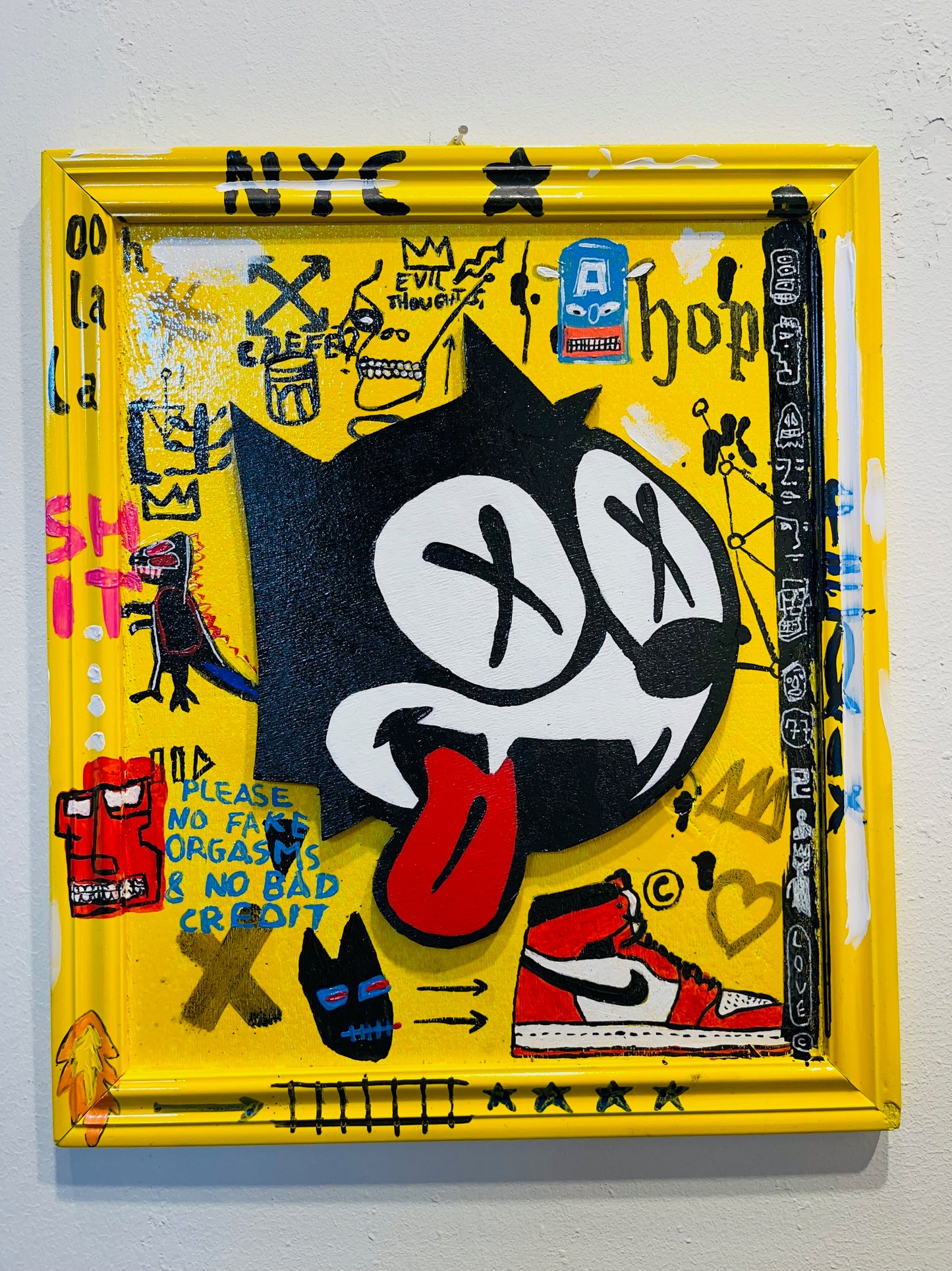 Felix the cat graffiti