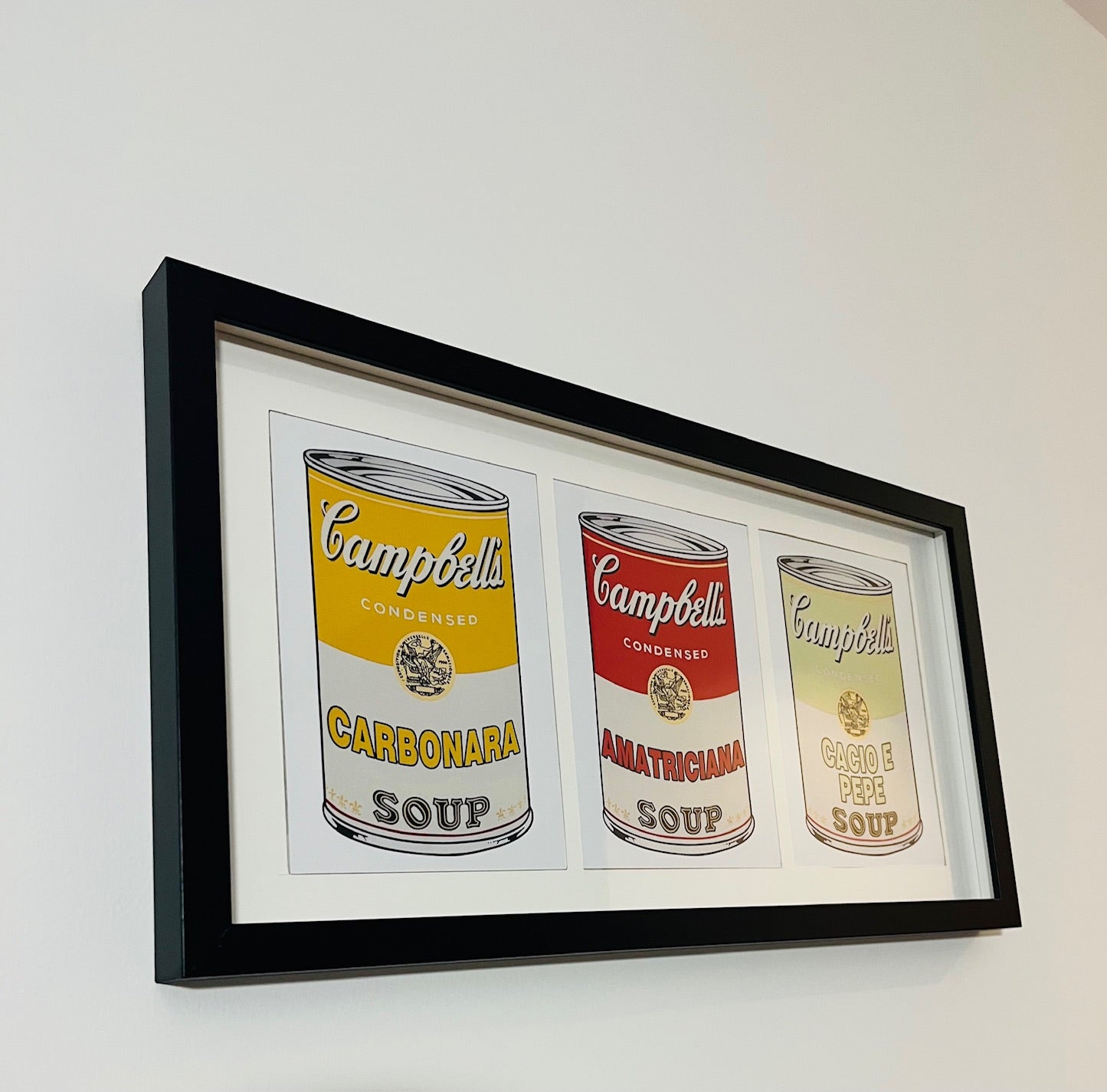 Campbell's Romana Soup - triptych