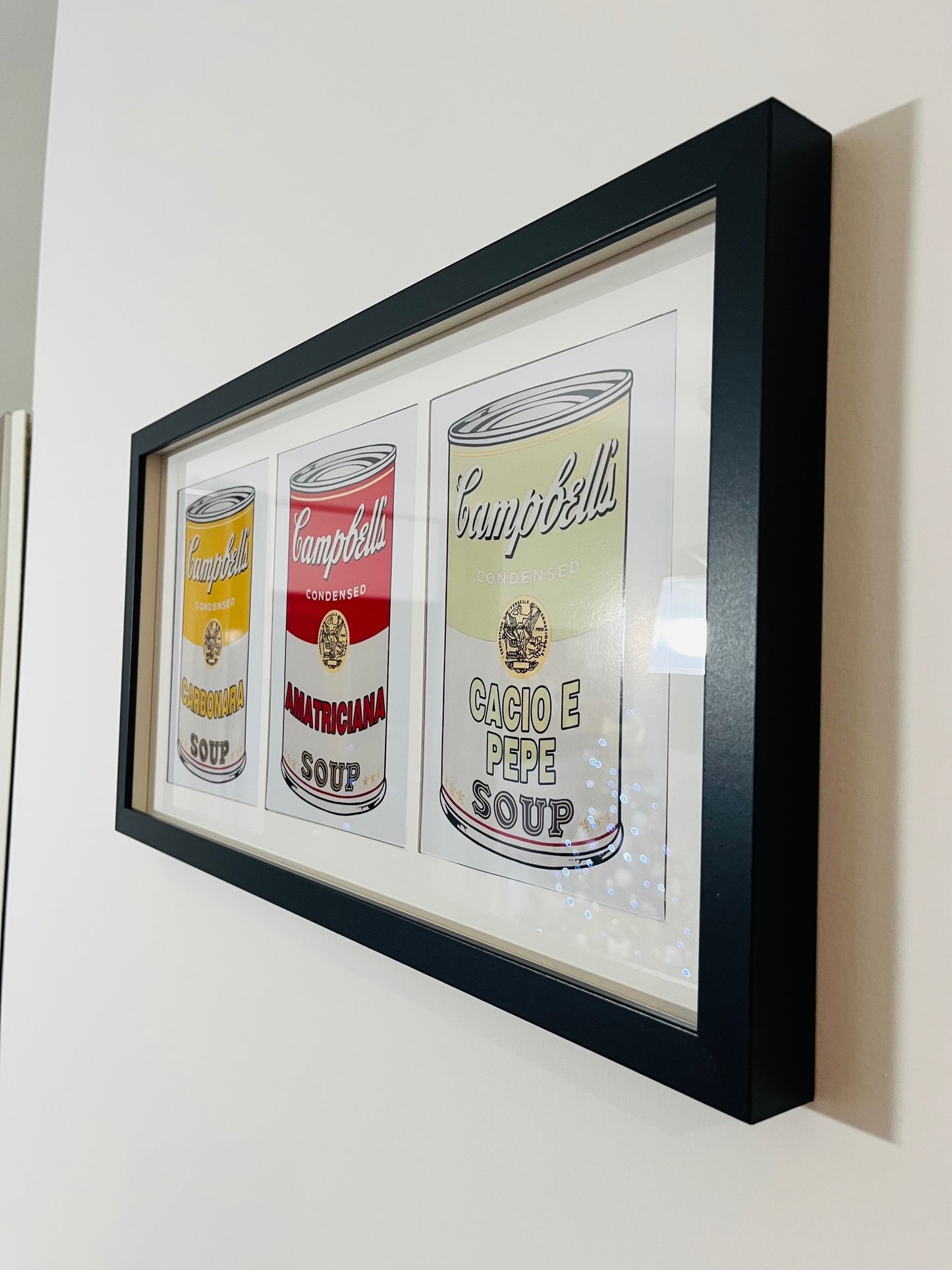 Campbell's Romana Soup - triptych