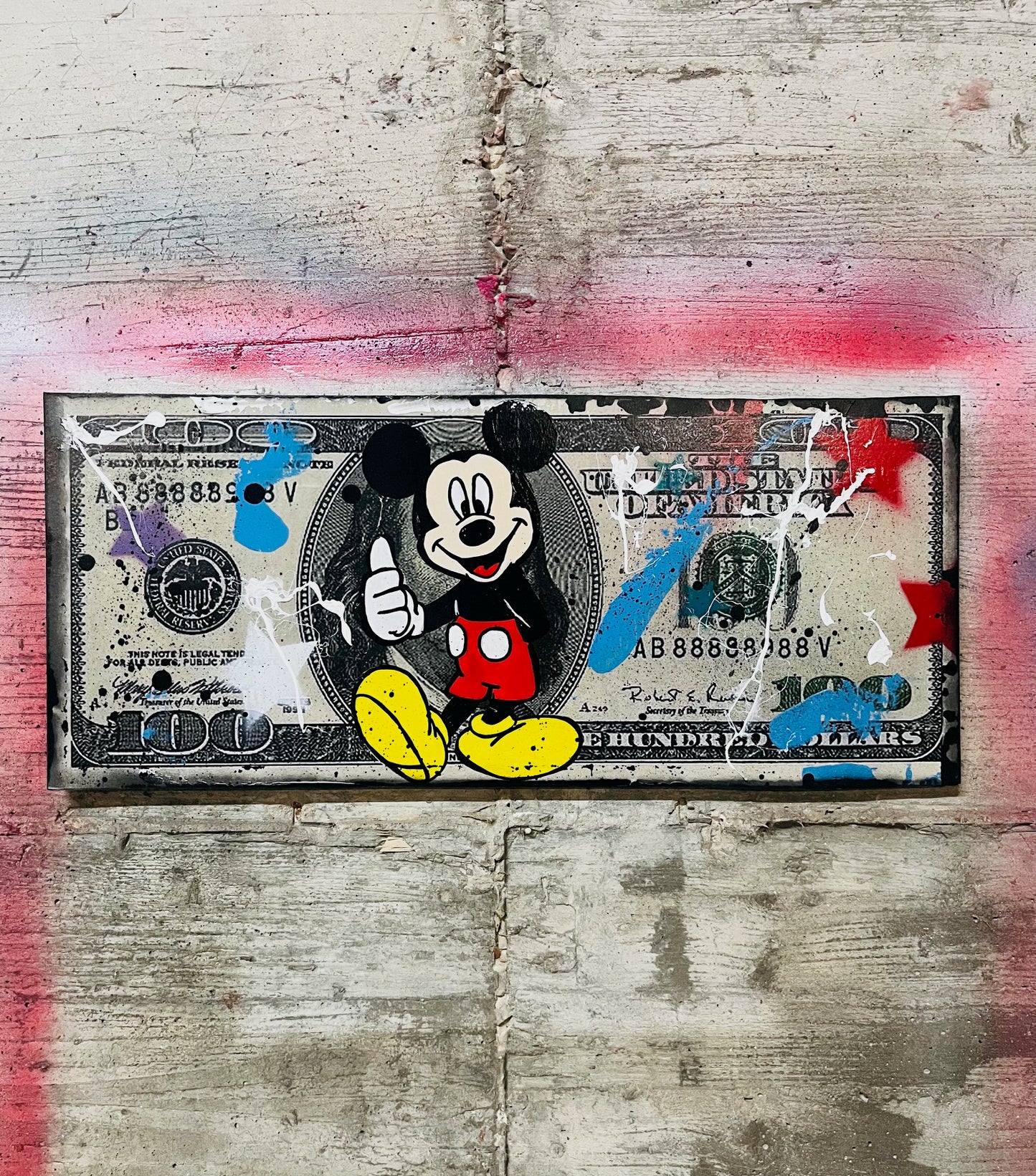 100 Dollar collection - Mickey Mouse