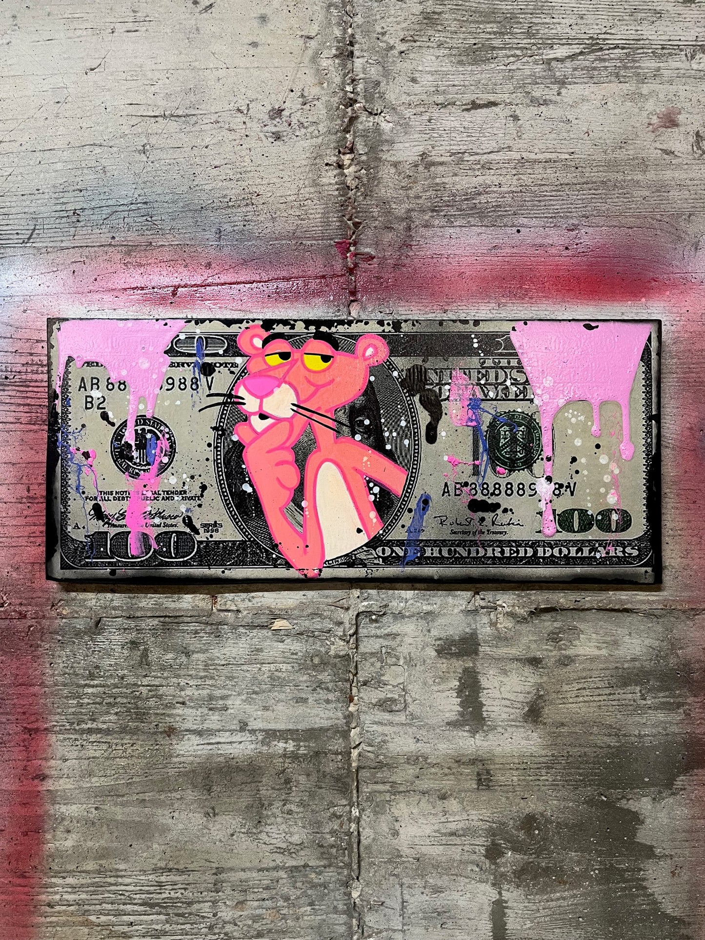 100 Dollar collection - Pink Panther