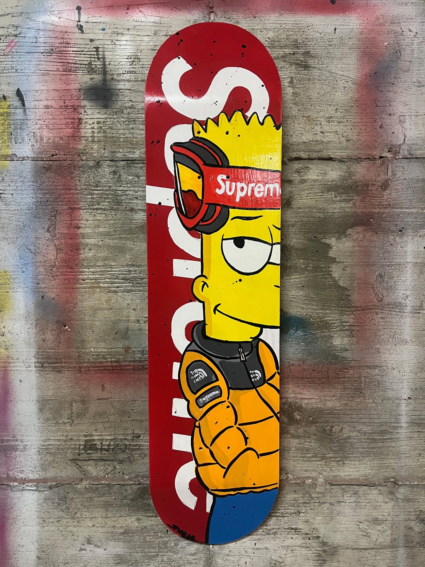 Bart Simpson VS Supreme