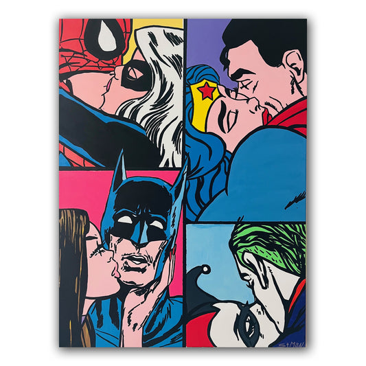 Superheroes in Love édition rouge