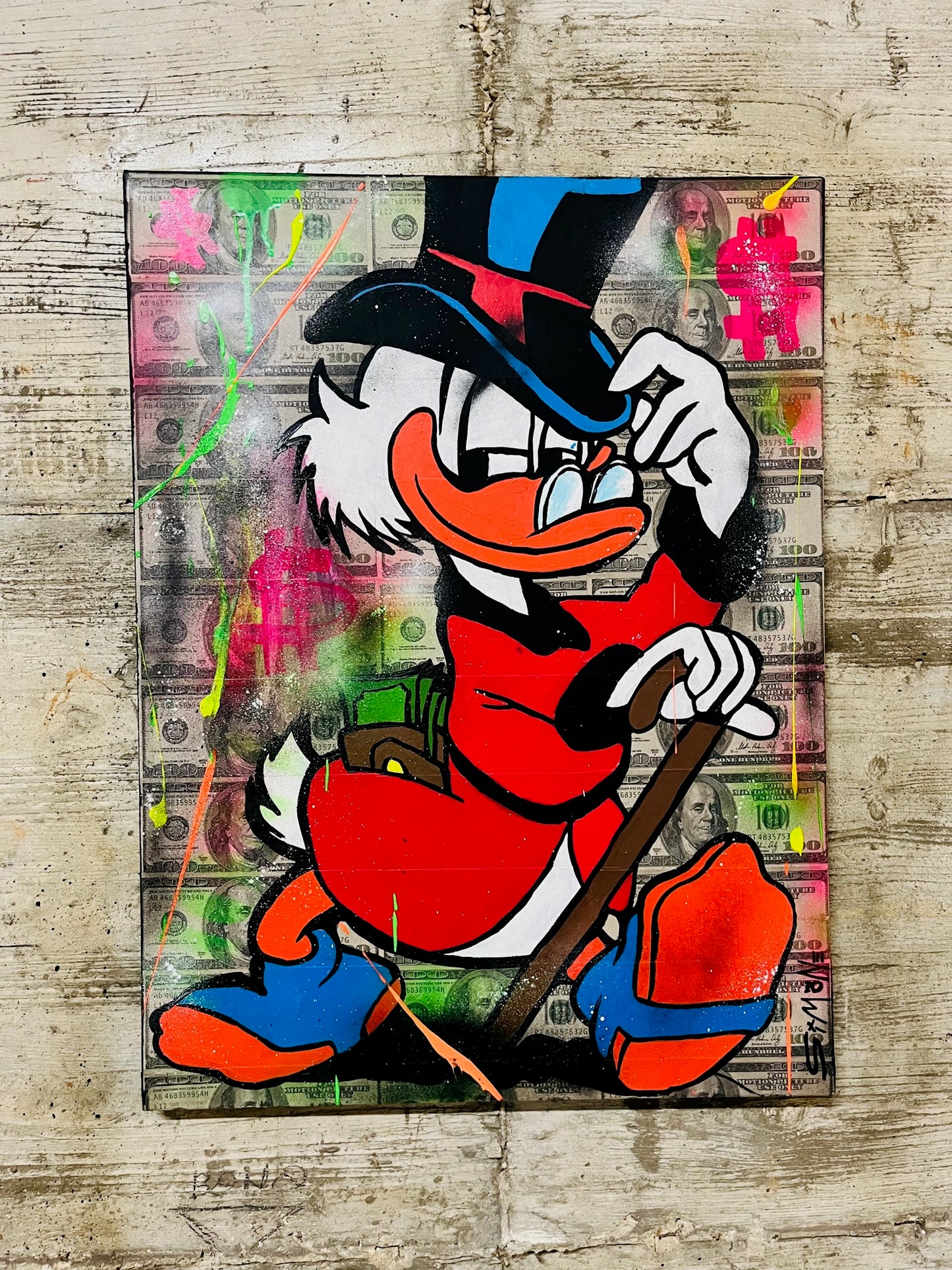 Marche de l'argent de l'oncle Scrooge