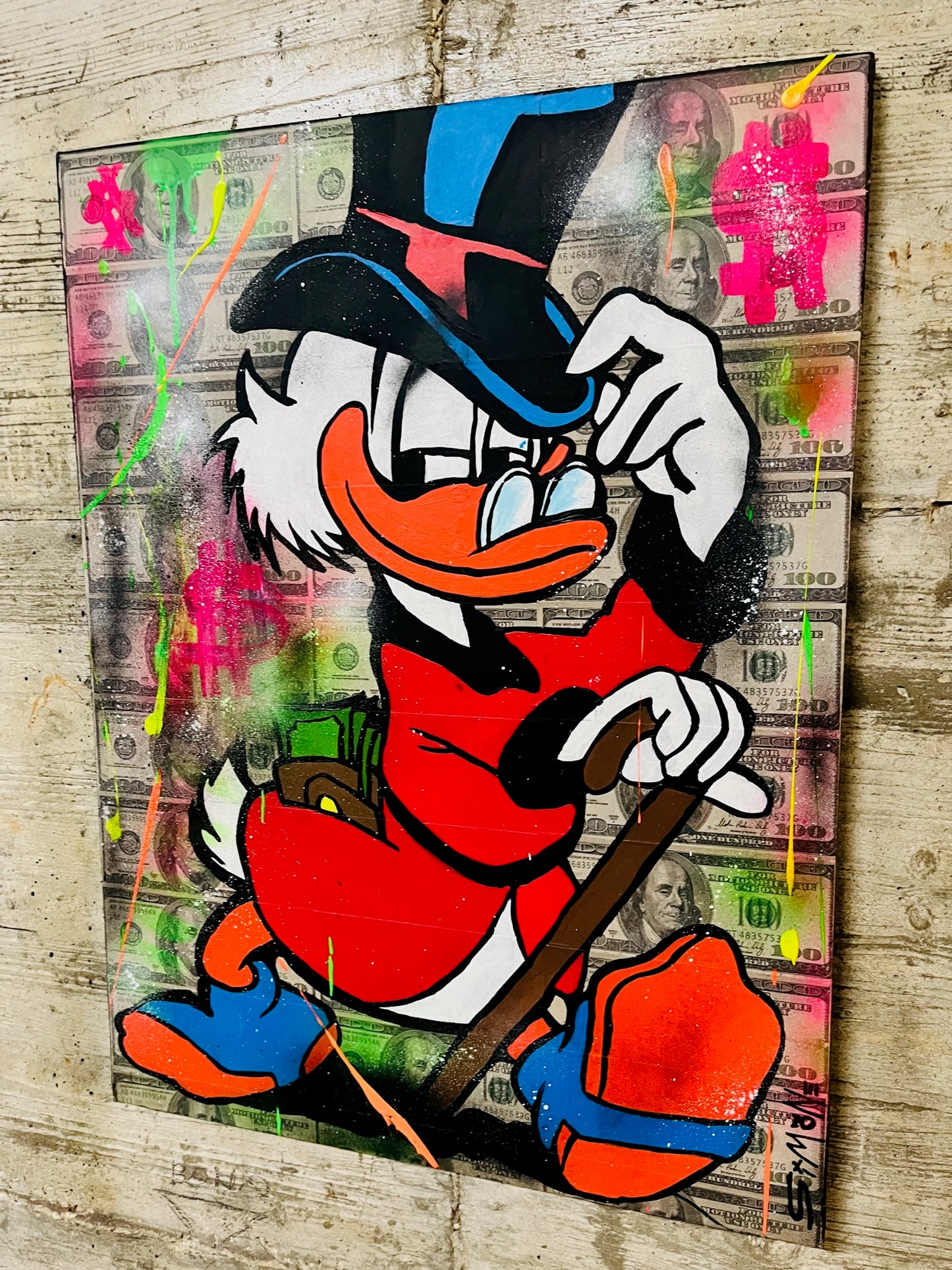Marche de l'argent de l'oncle Scrooge