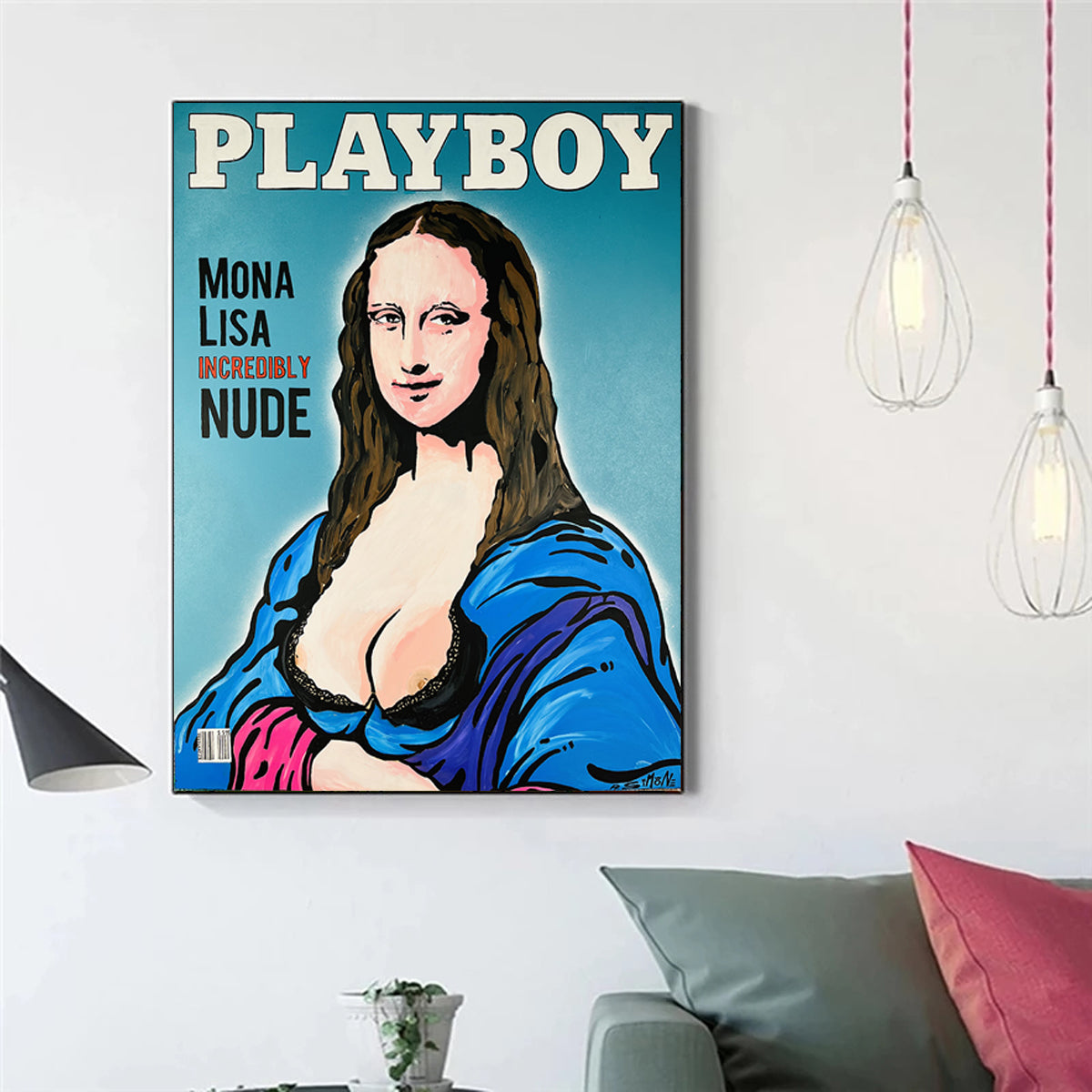 Mona Lisa unglaublich nackt