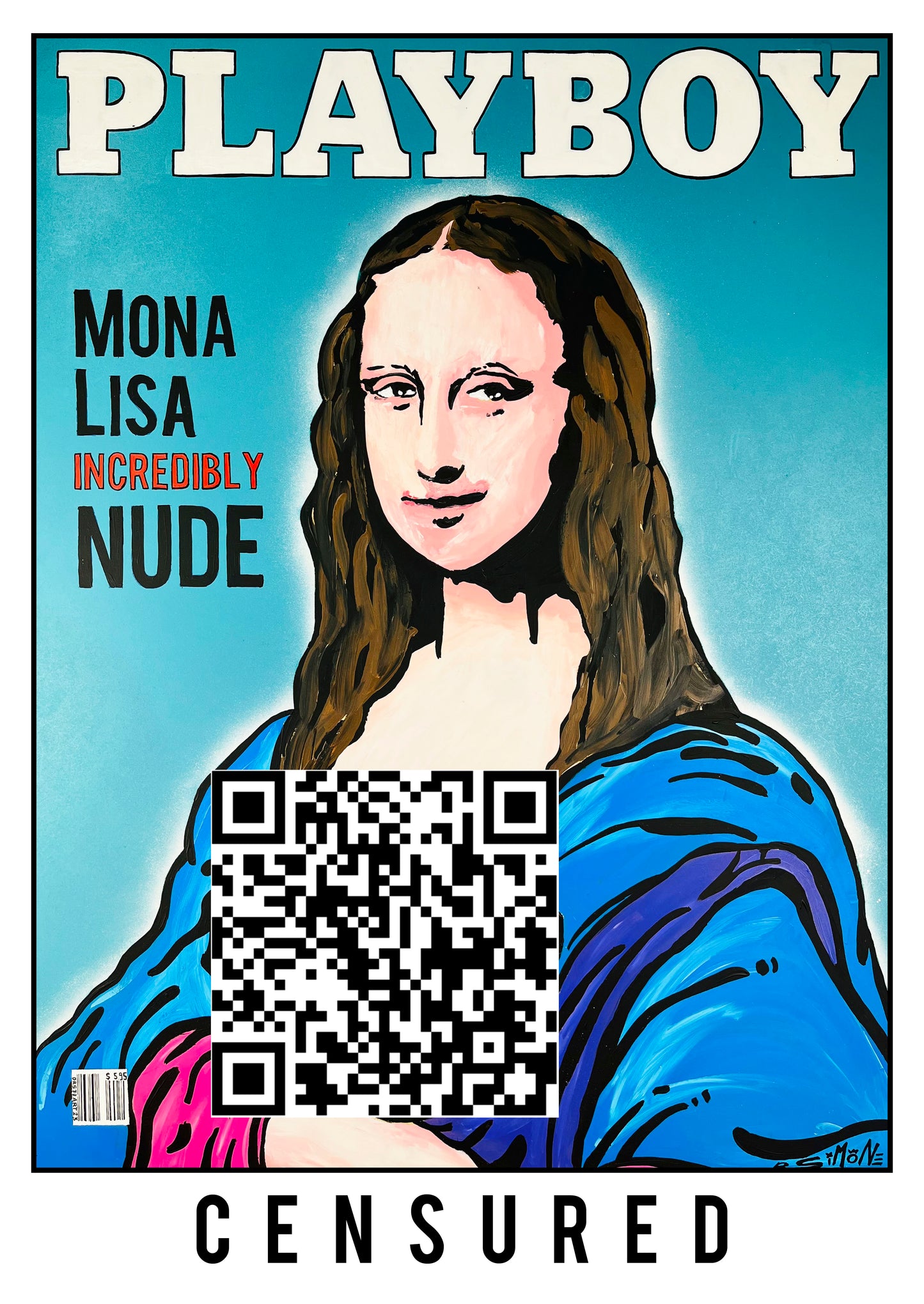 Mona Lisa censurée